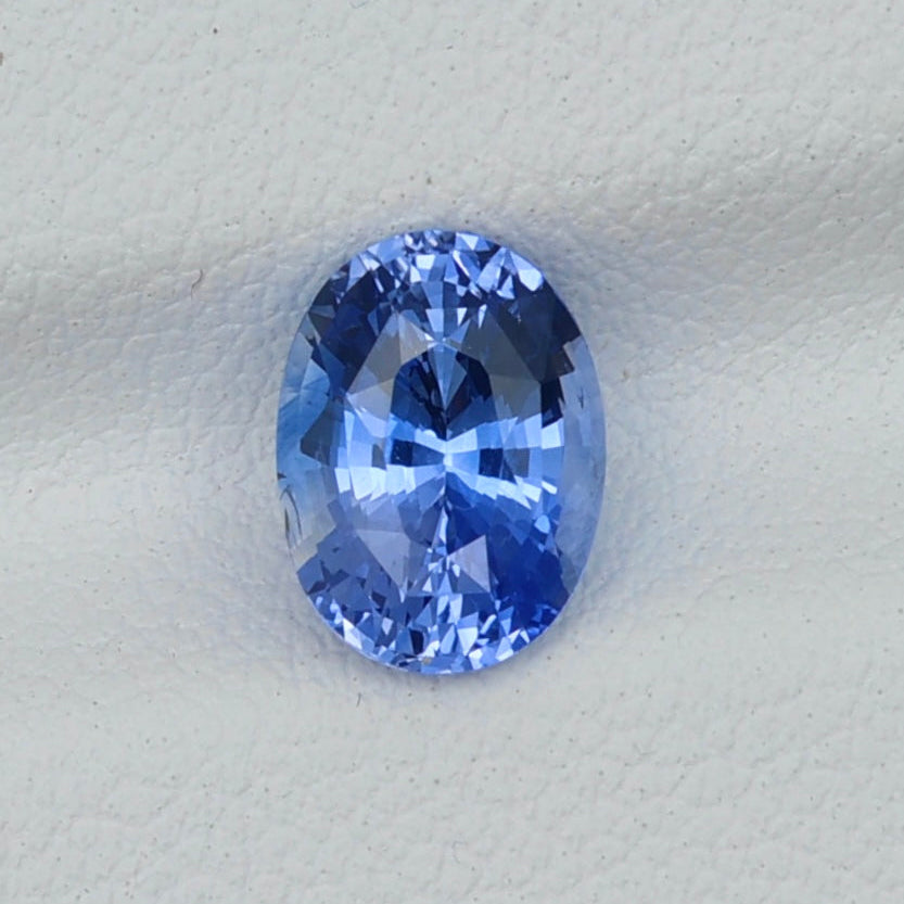 2.02 Ct Periwinkle Blue Oval Ceylon Sapphire