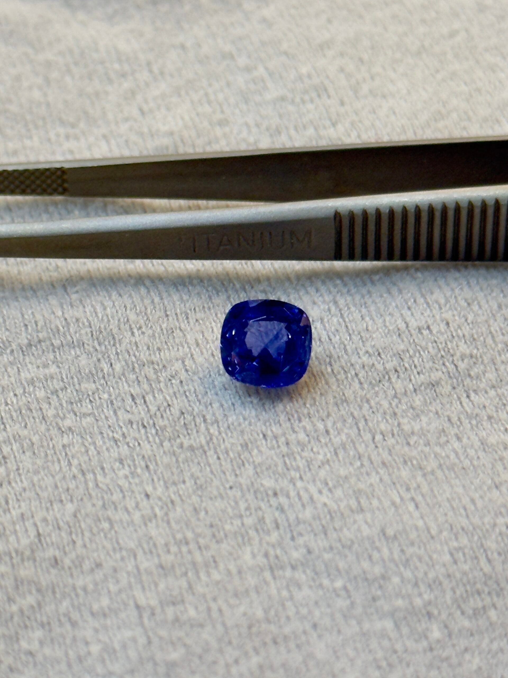 Love in Bloom: Sapphire Halo Ring in Rose Gold