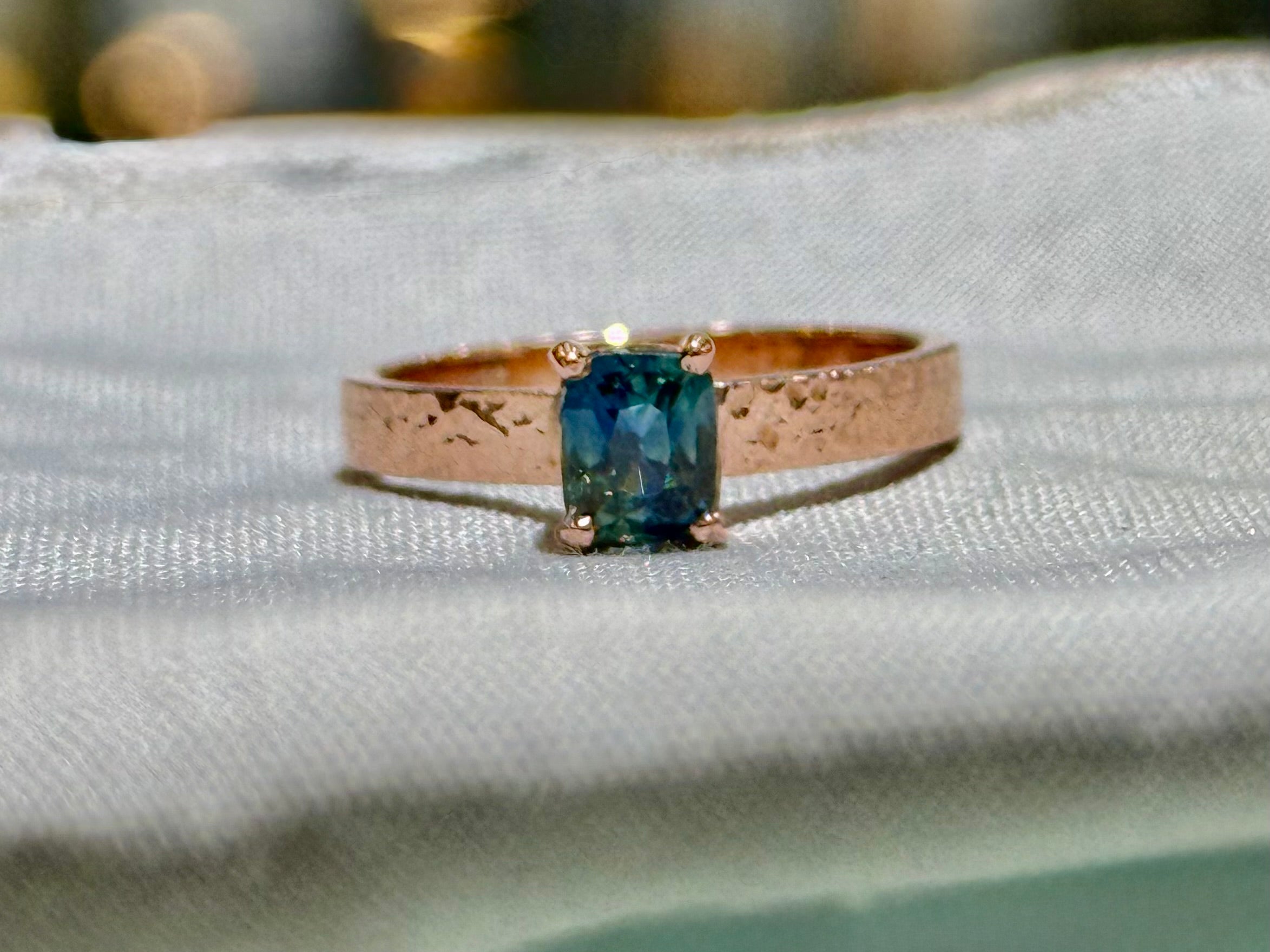 Australian sapphire ring