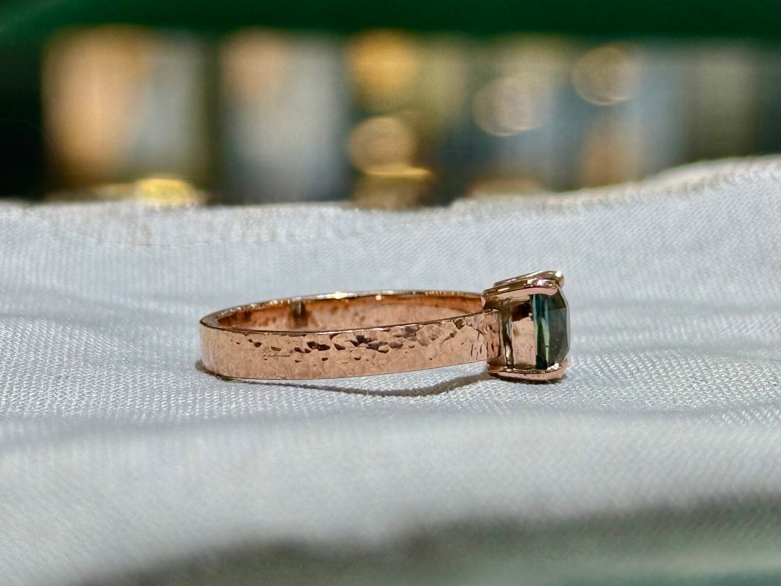 Australian sapphire ring