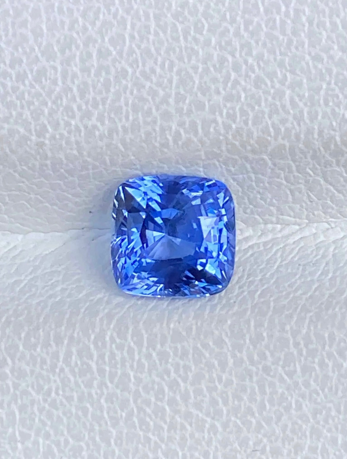 Natural Vivid Blue Sapphire 1.55Cts