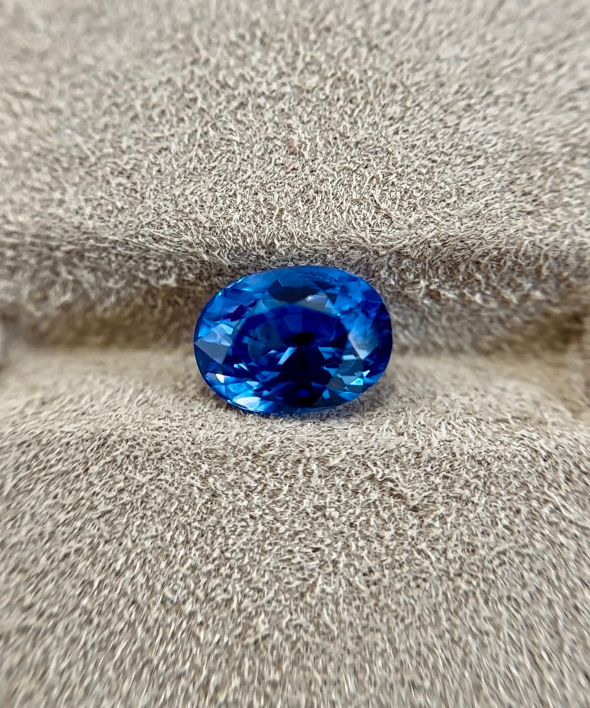 1.29Ct Natural Cornflower Blue Sapphire – GIA Certified