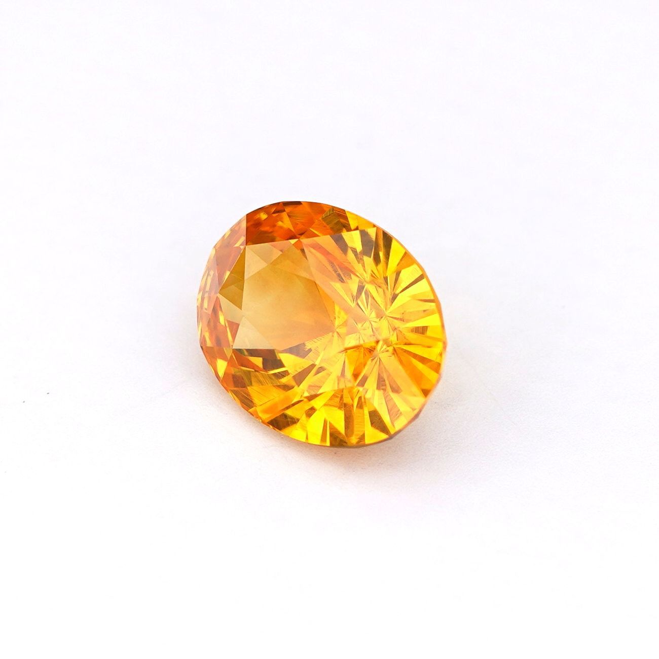 2.57Ct Orangish Yellow Sapphire