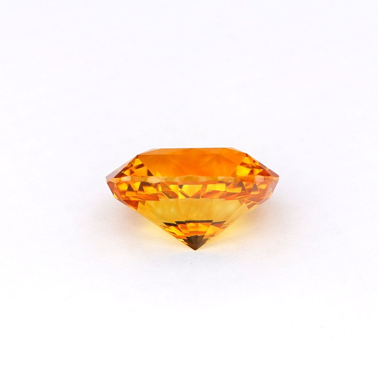 2.57Ct Orangish Yellow Sapphire