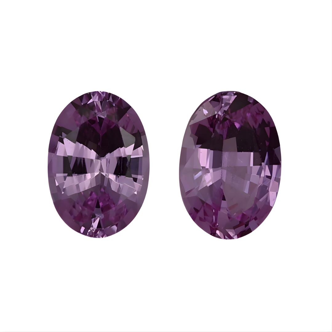 1.38 Ct Pink Sapphire pair