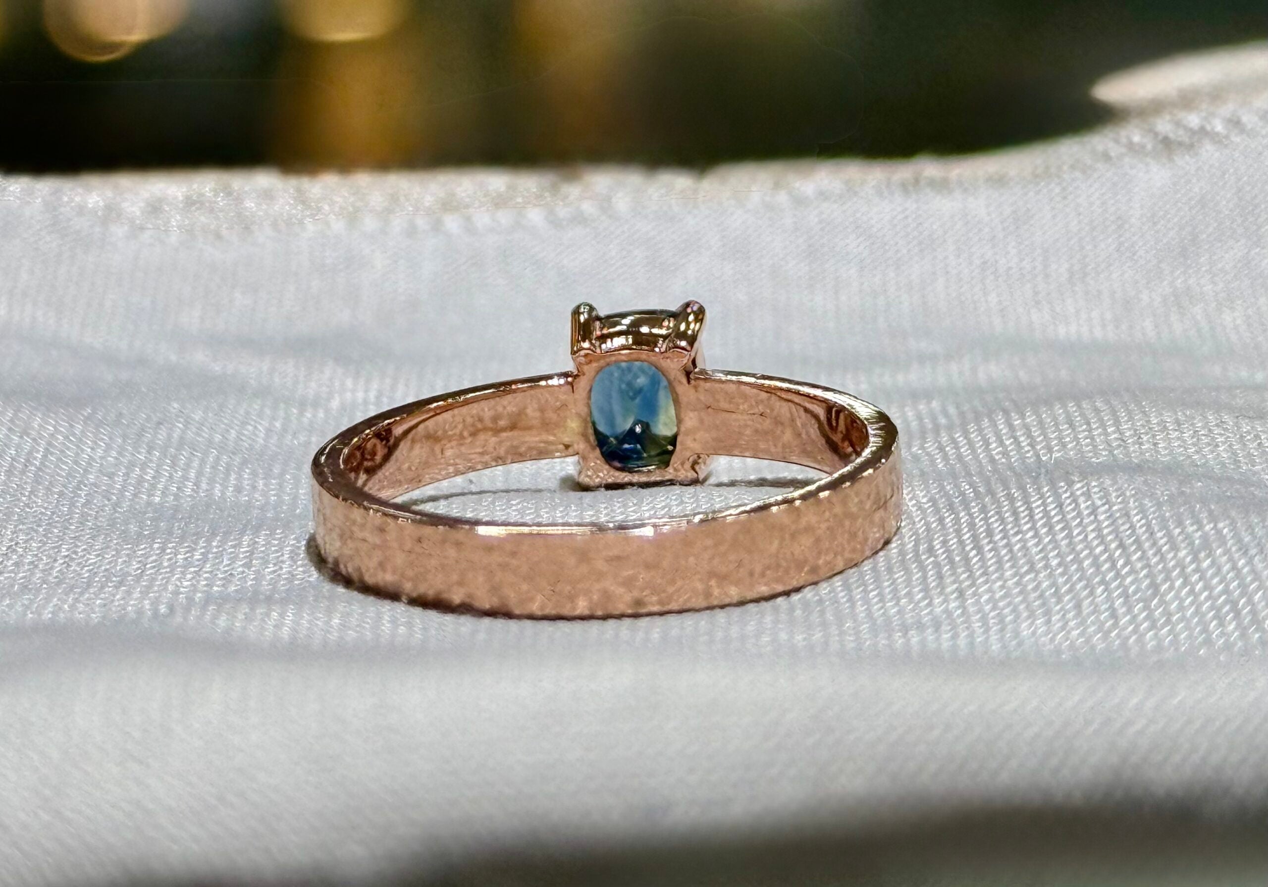 Australian sapphire ring