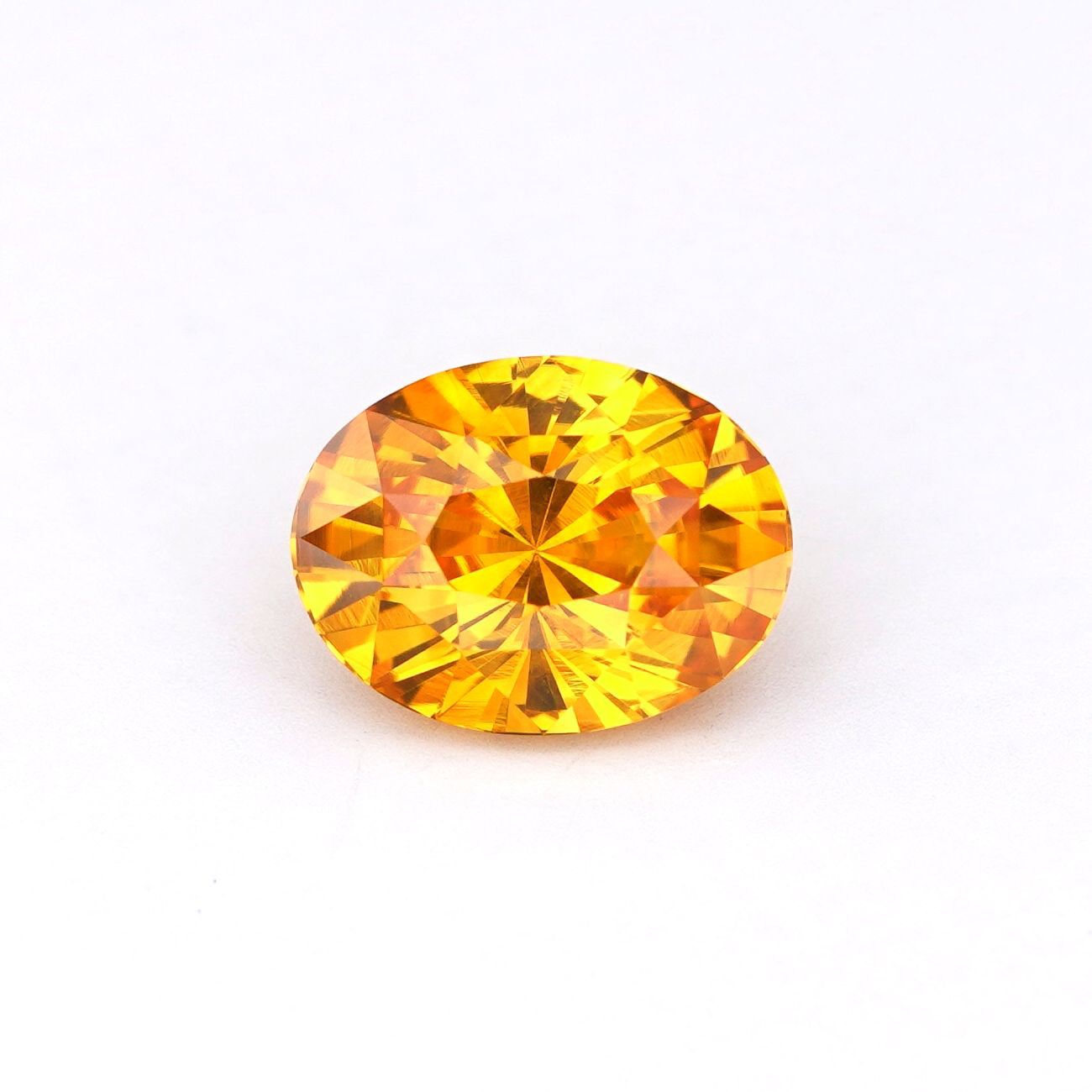2.57Ct Orangish Yellow Sapphire